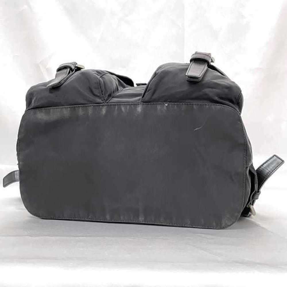 Prada Drawstring Triangle Backpack Rucksack Nylon… - image 6